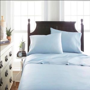 Soft 1800 count fiber blend Cotton FEEL sheets